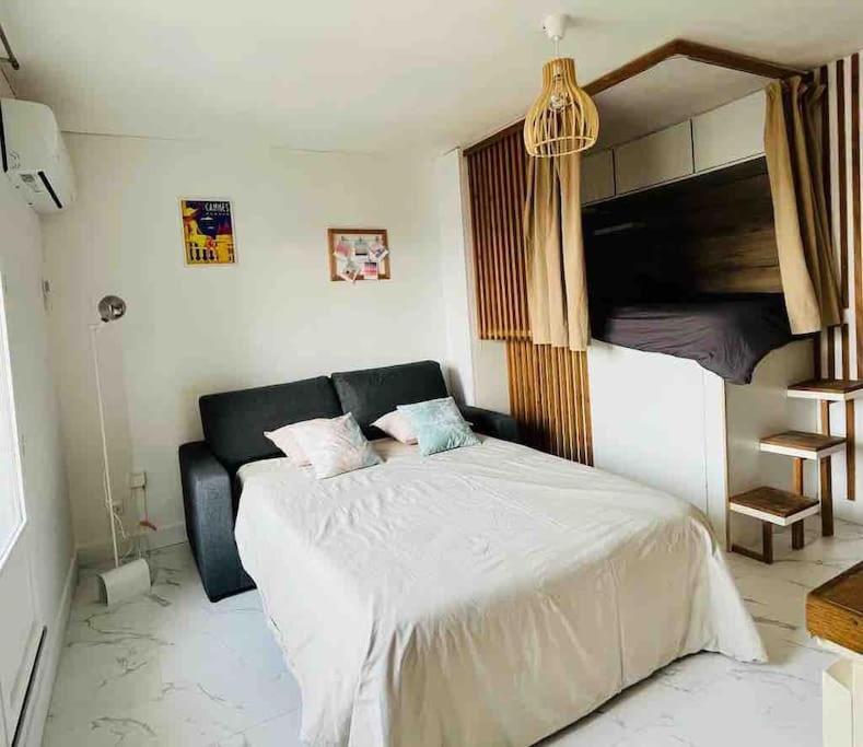 Charmant Studio Pour 3 Personnes Валлорис Экстерьер фото